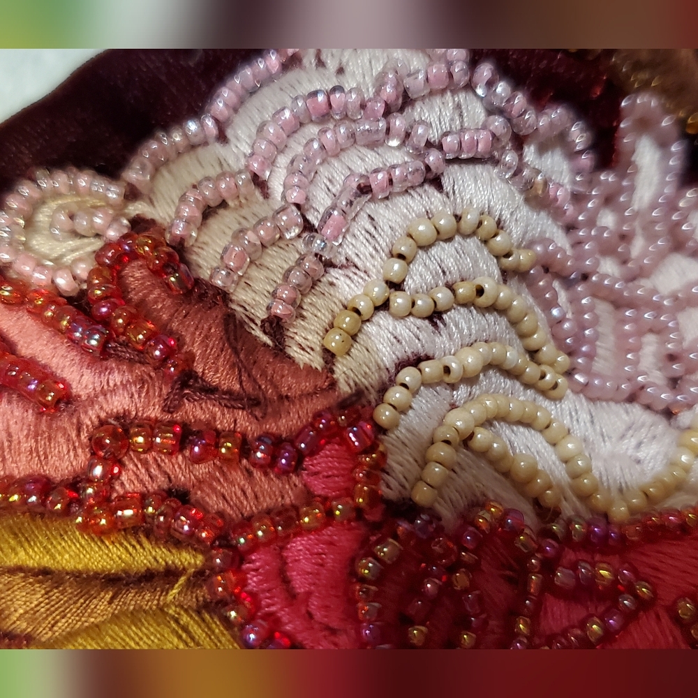 Anthropologie Beaded Clutch With Strap - Picture 3 of 9